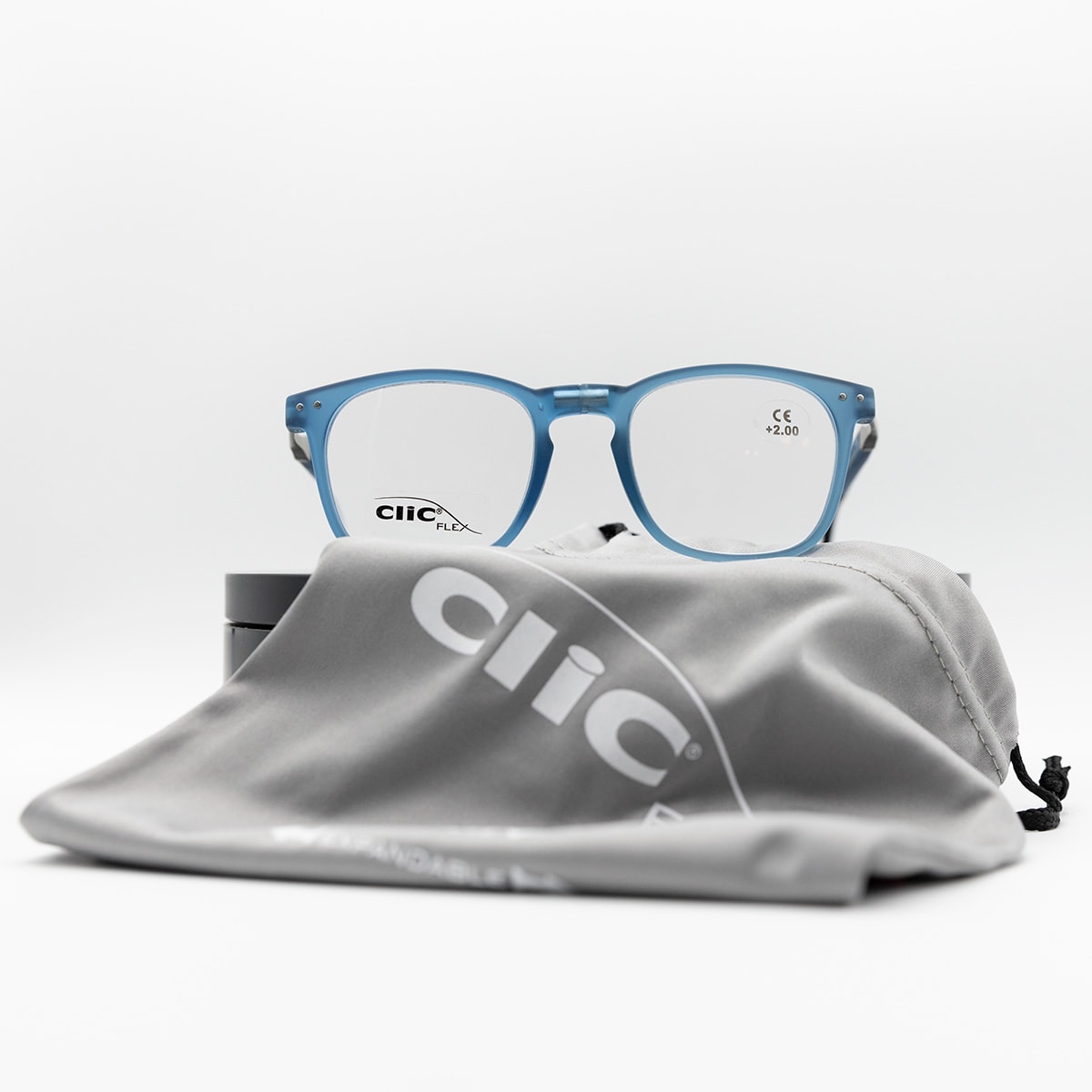 CLIC Flex Manhattan Fertiglesebrille blue jeans